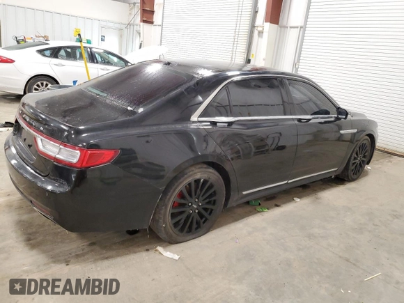2017 LINCOLN CONTINENTL SELECT with VIN 1LN6L9TP1H5606139, listed as a Copart auction lot 88899625 with Not Provided miles and Clean Title. Bid and sale history available at DreamBid. Image 3.