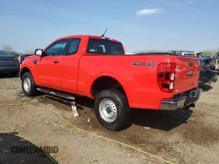 2021 Ford Ranger XL with VIN 1FTER1FH6MLD55273, listed as a Copart auction lot 54147975 with 44,139 mi miles and Salvage title. Bid and sale history available at DreamBid. Image 2.