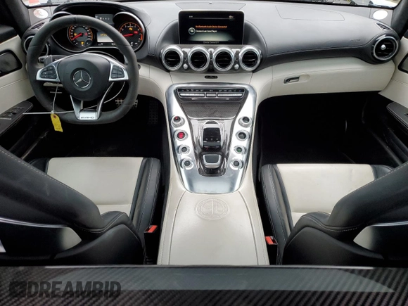 2016 Mercedes-Benz AMG GT S with VIN WDDYJ7JA9GA006390, listed as a Copart auction lot 84910144 with 54,370 mi miles and Salvage Title. Bid and sale history available at carsss.com. Image 8.