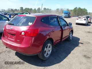 2009 Nissan Rogue S with VIN JN8AS58V59W184703, listed as a IAAI auction lot 39205795 with 118,233 mi miles. Bid and sale history available at carsss.com. Image 4.