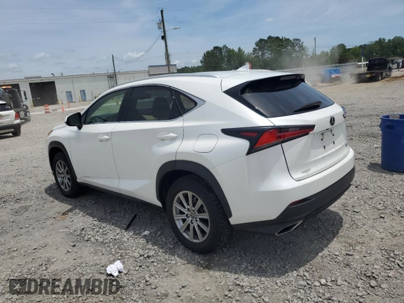 2019 Lexus NX 300 with VIN JTJYARBZ0K2122281, listed as a Copart auction lot 60300835 with 35,957 mi miles and Salvage title. Bid and sale history available at DreamBid. Image 2.