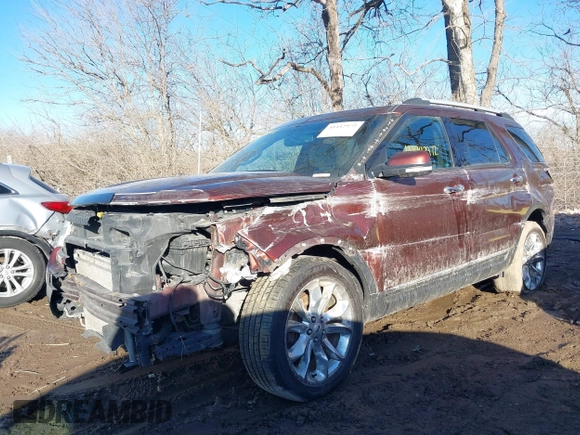 2015 Ford Explorer Limited with VIN 1FM5K8F83FGA18595, listed as a IAAI auction lot 41442972 with 286,462 mi miles and . Bid and sale history available at DreamBid. Image 6.