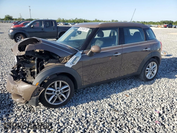 2011 MINI Countryman with VIN WMWZB3C53BWM00724, listed as a Copart auction lot 52293575 with Not Provided miles and Salvage Title. Bid and sale history available at DreamBid. Image 1.