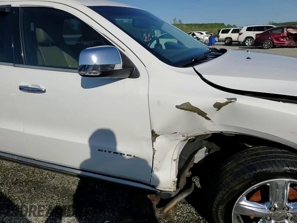 2013 Dodge Durango Citadel with VIN 1C4SDHET2DC668398, listed as a Copart auction lot 52073495 with 236,647 mi miles and Salvage Title. Bid and sale history available at carsss.com. Image 15.