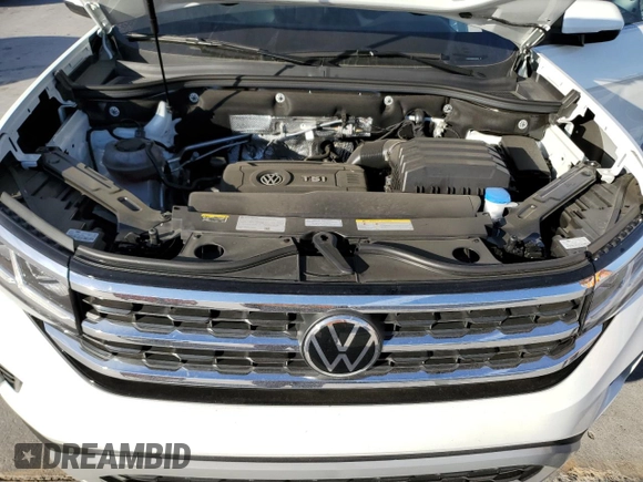2022 Volkswagen Atlas SE with VIN 1V2DC2CA3NC224618, listed as a Copart auction lot 37555083 with 6,609 mi miles and . Bid and sale history available at DreamBid. Image 13.