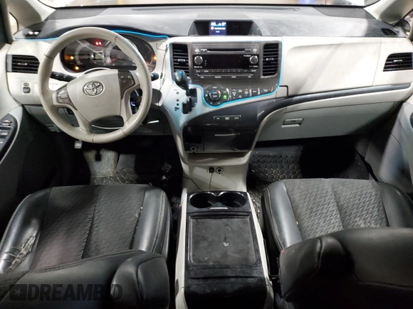 2012 Toyota Sienna SE with VIN 5TDXK3DC1CS206007, listed as a Copart auction lot 58061195 with 166,465 mi miles and Clean title. Bid and sale history available at DreamBid. Image 8.