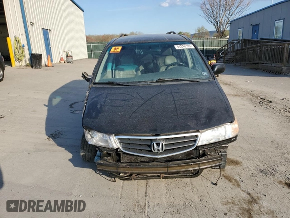 2003 Honda Odyssey EX-L with VIN 5FNRL189X3B114181, listed as a Copart auction lot 54316105 with 103,214 mi miles and Salvage Title. Bid and sale history available at DreamBid. Image 5.