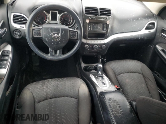 2017 Dodge Journey SXT with VIN 3C4PDCBG8HT533856, listed as a Copart auction lot 43001835 with 189,386 mi miles and Salvage Title. Bid and sale history available at carsss.com. Image 8.