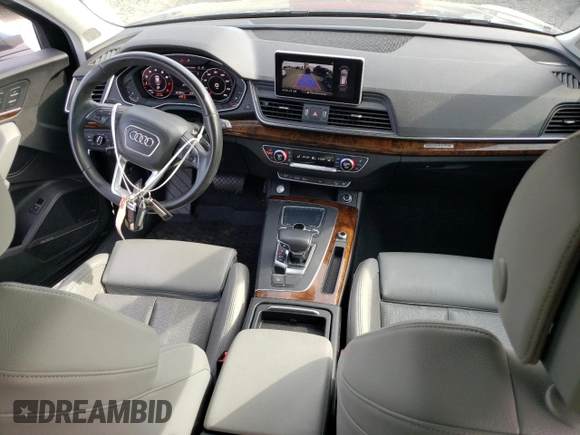 2018 Audi Q5 Premium Plus with VIN WA1BNAFYXJ2029020, listed as a Copart auction lot 52232835 with 121,451 mi miles and Salvage Title. Bid and sale history available at carsss.com. Image 8.