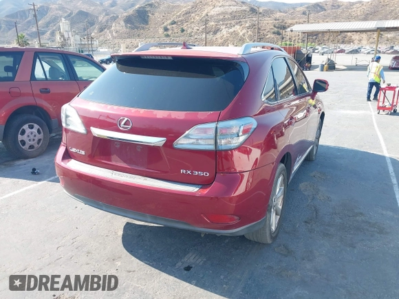 2010 Lexus RX 350 with VIN JTJZK1BA4A2403026, listed as a IAAI auction lot 42648881 with 168,517 mi miles and . Bid and sale history available at DreamBid. Image 4.