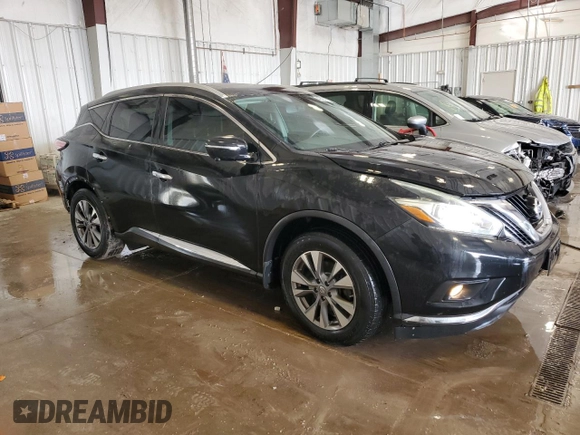2015 Nissan Murano Platinum with VIN 5N1AZ2MHXFN280443, listed as a Copart auction lot 49432855 with 143,741 mi miles and Clean Title. Bid and sale history available at DreamBid. Image 4.