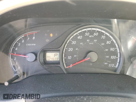 2012 Toyota Sienna LE AAS with VIN 5TDKK3DC0CS274812, listed as a Copart auction lot 49767715 with 124,699 mi miles and Salvage Title. Bid and sale history available at carsss.com. Image 9.