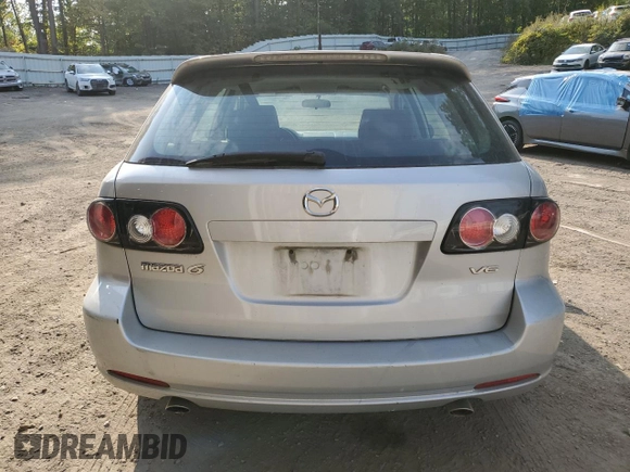 2007 Mazda 6 S Sport VE with VIN 1YVHP82D975M55949, listed as a Copart auction lot 71044844 with 138,924 mi miles and Clean Title. Bid and sale history available at carsss.com. Image 6.