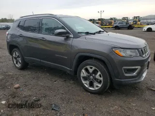 2019 Jeep Compass Limited z VIN 3C4NJDCB6KT653963, wystawiony jako Copart lot #52717475 z przebiegiem 41 027 mil mil oraz Szkoda całkowita • Salvage title. Historia ofert i sprzedaży dostępna na DreamBid. Obrazek 4.