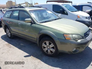 2005 Subaru Outback Limited with VIN 4S4BP62C956334803, listed as a IAAI auction lot 42592507 with 124,071 mi miles and . Bid and sale history available at DreamBid. Image 1.