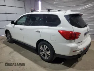 2020 Nissan Pathfinder SL z VIN 5N1DR2CMXLC613288, wystawiony jako Copart lot #50378545 z przebiegiem 104 916 mil mil oraz Szkoda całkowita • Salvage title. Historia ofert i sprzedaży dostępna na DreamBid. Obrazek 2.