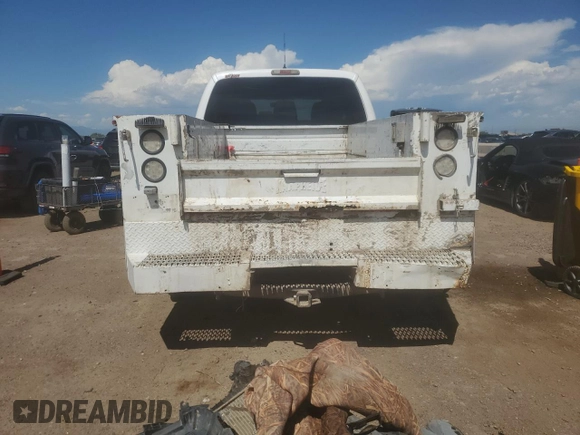 2011 Ford F-250 XL with VIN 1FT7W2B65BEA26819, listed as a Copart auction lot 64225055 with 240,536 mi miles and Salvage title. Bid and sale history available at DreamBid. Image 6.