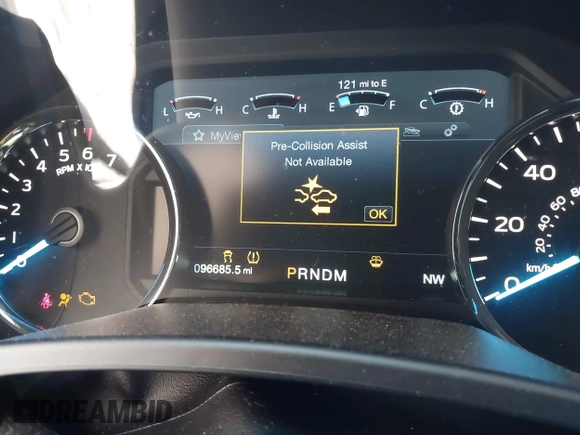 2018 Ford F-150 XL with VIN 1FTEW1E55JFB69816, listed as a IAAI auction lot 41668305 with 96,685 mi miles and . Bid and sale history available at DreamBid. Image 7.