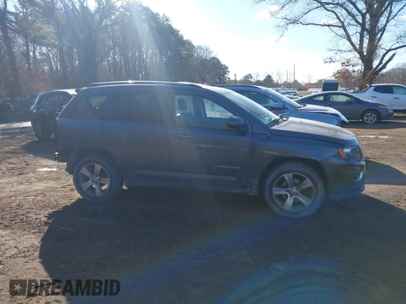 2016 Jeep Compass Latitude with VIN 1C4NJDEB7GD746114, listed as a IAAI auction lot 41571587 with 112,645 mi miles. Bid and sale history available at carsss.com. Image 13.