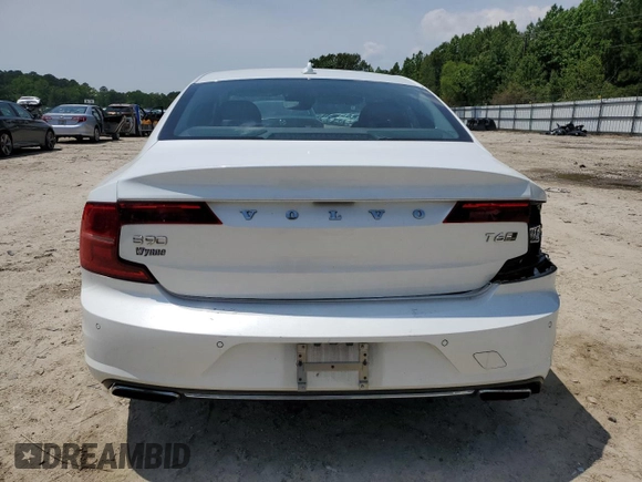 2017 Volvo S90 Inscription с VIN YV1A22ML1H1008574, выставлен на аукционе Copart как лот 57161975 с пробегом 65 414 миль миль и Списание • Salvage title. История ставок и продаж доступна на DreamBid. Изображение 7.