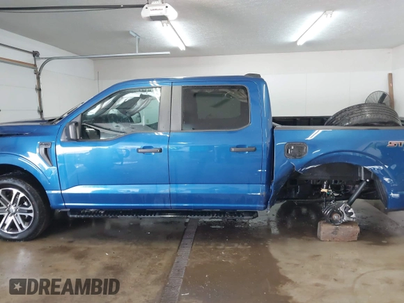 2023 Ford F-150 XL with VIN 1FTEW1EP8PKG08718, listed as a IAAI auction lot 41609293 with 26,414 mi miles. Bid and sale history available at carsss.com. Image 14.