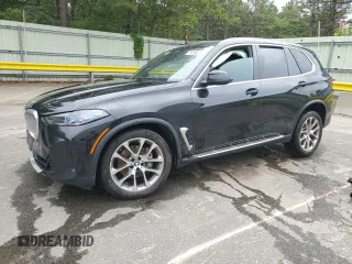 2024 BMW X5 xDrive40i with VIN 5UX23EU02R9U70691, listed as a Copart auction lot 62521895 with 43,111 mi miles and Salvage title. Bid and sale history available at DreamBid. Image 1.