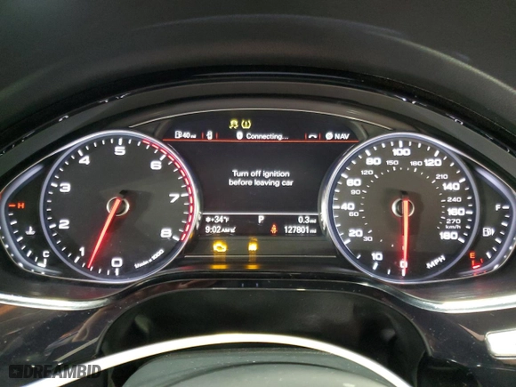 2013 Audi A8 L 4.0L with VIN WAUR2AFD0DN010633, listed as a Copart auction lot 47470525 with 127,801 mi miles and Salvage Title. Bid and sale history available at carsss.com. Image 9.
