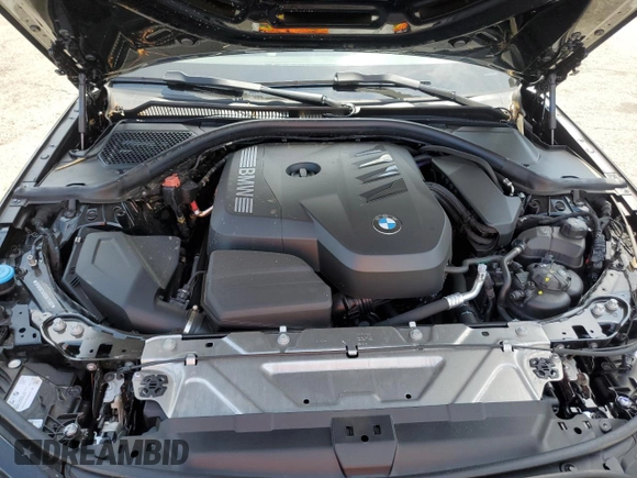2025 BMW 3 Series 330i with VIN 3MW69CW00S8F24683, listed as a Copart auction lot 62086865 with 5,126 mi miles and Salvage title. Bid and sale history available at DreamBid. Image 11.