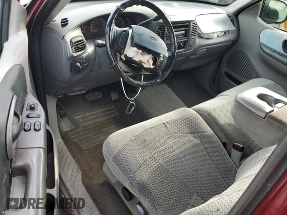 1999 Ford F-150 XL with VIN 1FTRX17LXXNA05552, listed as a Copart auction lot 60047025 with 193,122 mi miles and Salvage title. Bid and sale history available at DreamBid. Image 8.