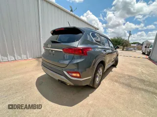 2020 Hyundai Santa Fe SE with VIN 5NMS23AD1LH203182, listed as a Copart auction lot 65295655 with 186,864 mi miles and Clean title. Bid and sale history available at DreamBid. Image 4.