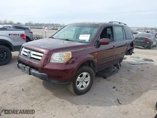 2008 Honda Pilot VP with VIN 5FNYF28298B024958, listed as a IAAI auction lot 41795162 with 196,394 mi miles. Bid and sale history available at carsss.com. Image 16.