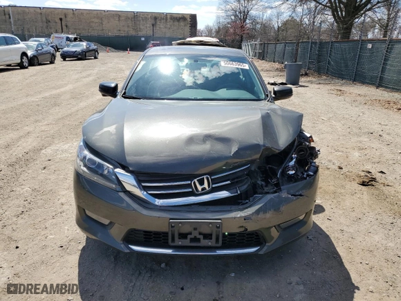2014 Honda Accord Sedan EX with VIN 1HGCR2F73EA209321, listed as a Copart auction lot 50663965 with 77,523 mi miles and Salvage Title. Bid and sale history available at carsss.com. Image 5.