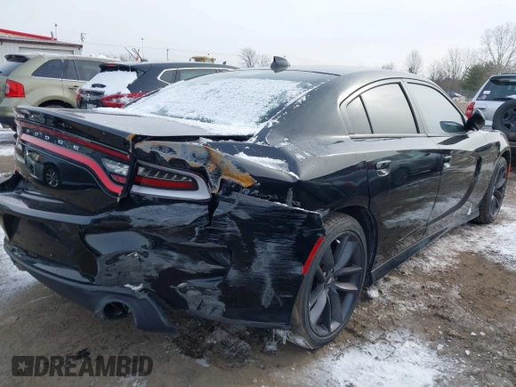 2019 Dodge Charger GT with VIN 2C3CDXHG8KH592309, listed as a IAAI auction lot 41535064 with Not Provided miles and . Bid and sale history available at DreamBid. Image 4.