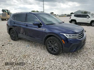 2024 Volkswagen Tiguan SE with VIN 3VVNB7AX0RM156717, listed as a Copart auction lot 54706775 with 419 mi miles and Salvage title. Bid and sale history available at DreamBid. Image 4.