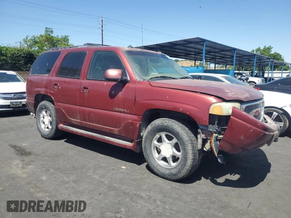 2003 GMC Yukon Denali z VIN 1GKEK63U93J307591, wystawiony jako Copart lot #55341075 z przebiegiem 201 493 mil mil oraz Szkoda całkowita • Salvage title. Historia ofert i sprzedaży dostępna na DreamBid. Obrazek 4.