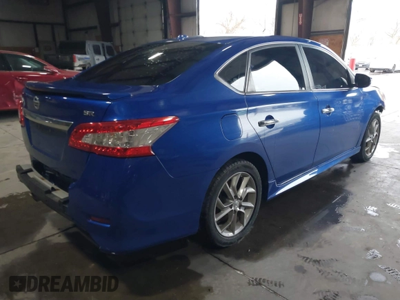 2015 Nissan Sentra S with VIN 3N1AB7AP1FY324823, listed as a IAAI auction lot 41523385 with 159,060 mi miles and . Bid and sale history available at DreamBid. Image 4.