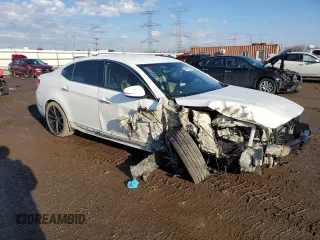 2016 Kia Cadenza with VIN KNALN4D76G5215146, listed as a Copart auction lot 46990565 with 95,512 mi miles and Salvage Title. Bid and sale history available at DreamBid. Image 4.