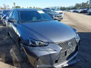 2019 Lexus IS with VIN JTHBA1D23K5095990, listed as a IAAI auction lot 41954839 with 56,550 mi miles. Bid and sale history available at carsss.com. Image 1.