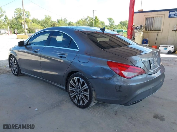 2019 Mercedes-Benz CLA with VIN WDDSJ4EB6KN698830, listed as a IAAI auction lot 40446857 with 173,189 mi miles. Bid and sale history available at carsss.com. Image 3.