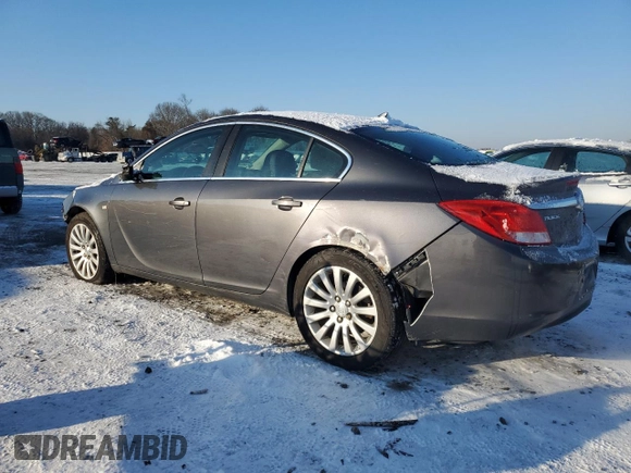 2011 Buick Regal CXL RL1 with VIN W04GN5EC5B1025550, listed as a Copart auction lot 89098205 with 84,891 mi miles and Clean Title. Bid and sale history available at carsss.com. Image 2.