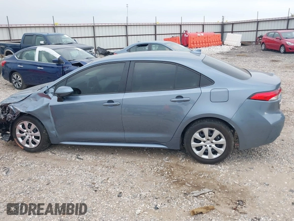 2024 Toyota Corolla LE with VIN 5YFB4MDEXRP149531, listed as a IAAI auction lot 42202627 with 12,170 mi miles and . Bid and sale history available at DreamBid. Image 14.