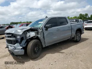 2024 Chevrolet Silverado 1500 RST with VIN 3GCPDEEK8RG396438, listed as a Copart auction lot 52951495 with 6,235 mi miles and Salvage Title. Bid and sale history available at DreamBid. Image 1.