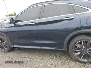 2022 Infiniti QX55 Essential with VIN 3PCAJ5K34NF104019, listed as a IAAI auction lot 41603319 with 78,698 mi miles and . Bid and sale history available at DreamBid. Image 14.