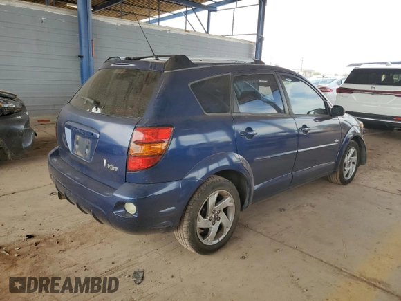 2004 Pontiac Vibe with VIN 5Y2SL62824Z459649, listed as a Copart auction lot 59057345 with 220,515 mi miles and Salvage title. Bid and sale history available at DreamBid. Image 3.