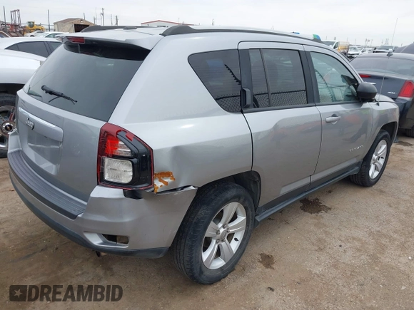 2016 Jeep Compass Sport with VIN 1C4NJDBB8GD780146, listed as a IAAI auction lot 41792416 with 127,548 mi miles. Bid and sale history available at carsss.com. Image 4.