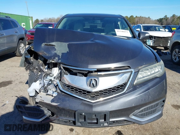 2016 Acura RDX Tech Pkg with VIN 5J8TB4H53GL012989, listed as a IAAI auction lot 41340473 with 109,056 mi miles. Bid and sale history available at carsss.com. Image 12.