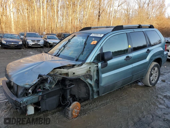 2004 Mitsubishi Endeavor LS with VIN 4A4MN21S04E094896, listed as a Copart auction lot 42408475 with 0 mi miles and Salvage Title. Bid and sale history available at carsss.com. Image 1.
