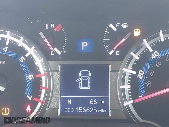 2018 Toyota 4Runner SR5 with VIN JTEBU5JR0J5607121, listed as a IAAI auction lot 42042949 with 156,625 mi miles and . Bid and sale history available at DreamBid. Image 15.