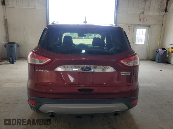 2015 Ford Escape Titanium with VIN 1FMCU0JX1FUB02997, listed as a Copart auction lot 63851825 with 132,778 mi miles and Clean title. Bid and sale history available at DreamBid. Image 6.