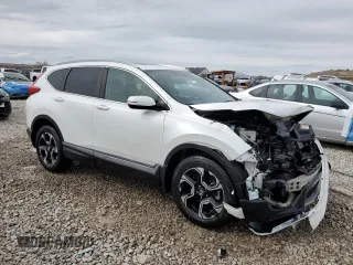 2019 Honda CR-V Touring with VIN 7FARW2H95KE015140, listed as a Copart auction lot 49655225 with 95,832 mi miles and Salvage Title. Bid and sale history available at carsss.com. Image 4.
